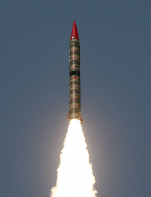 Pakistan launches a missile capable of carrying a nuclear weapon. What is the likelihood of one of these weapons being used in the next few decades? And answer above zero is unacceptable. Pakistan launches a missile capable of carrying a nuclear weapon. What is the likelihood of one of these weapons being used in the next few decades? And answer above zero is unacceptable.