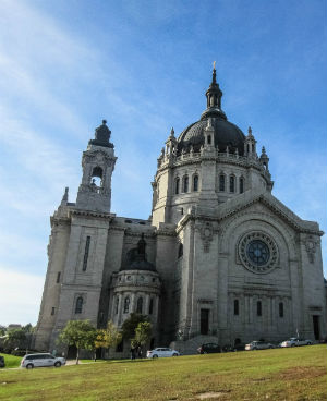 Cathedral custodian Nathan Robert Leonhardt discovered a newborn on the steps of St. Paul (Shari L. Gross). Cathedral custodian Nathan Robert Leonhardt discovered a newborn on the steps of St. Paul (Shari L. Gross).