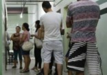 People are lining up for yellow fever vaccines in wake of the latest outbreak. Image of People are lining up for yellow fever vaccines in wake of the latest outbreak.