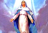 The woman truly believed she was communicating to the Holy Virgin. Image of The woman truly believed she was communicating to the Holy Virgin.