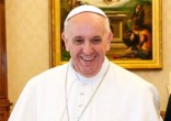 Pope Francis is the first pope to visit Rome's Anglican church. Image of Pope Francis is the first pope to visit Rome's Anglican church.