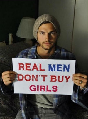 Ashton Kutcher spoke on behalf of sex-trafficking victims and other innocents. Ashton Kutcher spoke on behalf of sex-trafficking victims and other innocents.