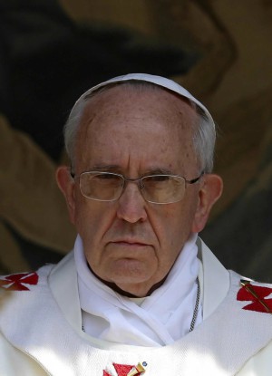 Pope Francis warns against the darkness. Pope Francis warns against the darkness.