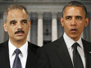Eric Holder and Barack Obama are ready to team up again. Eric Holder and Barack Obama are ready to team up again.