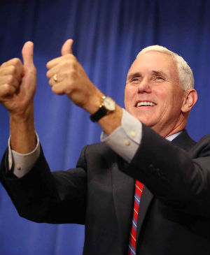Mike Pence casts a tie-breaking vote toward an important pro-life measure. Mike Pence casts a tie-breaking vote toward an important pro-life measure.