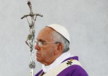 Pope Francis makes a Lenten request. Image of Pope Francis makes a Lenten request.