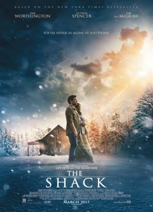 The Shack movie poster (IMDB). The Shack movie poster (IMDB).