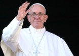 Pope Francis shares a music renewal message. Image of Pope Francis shares a music renewal message.