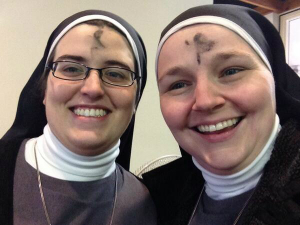 Sharing selfies of your ashes is great if done in the spirit of the New Evangelizeation. Sharing selfies of your ashes is great if done in the spirit of the New Evangelizeation.