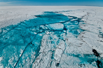 Greenland is warming and melting, alarming the world's climate scientists. Greenland is warming and melting, alarming the world's climate scientists.