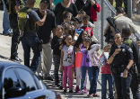 A gunman opened fire the morning of April 10, 2017 in a classroom of North Park Elementary School. Image of A gunman opened fire the morning of April 10, 2017 in a classroom of North Park Elementary School.