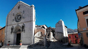 The historic basilica was destroyed in a quake on Oct. 30, 2016. The historic basilica was destroyed in a quake on Oct. 30, 2016.