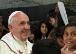 Pope Francis spoke of hope, and God's love during his weekly General Audience. Image of Pope Francis spoke of hope, and God's love during his weekly General Audience.