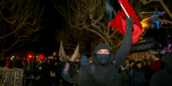 The terrorist are our own children, recruited at college to incite violence and mayhem. The terrorist are our own children, recruited at college to incite violence and mayhem.