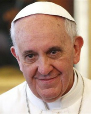 Pope Francis says never to give up hope. Pope Francis says never to give up hope.