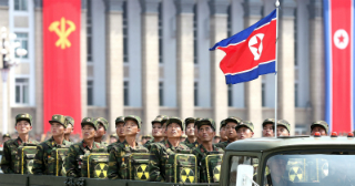 North Korean soldiers armed with backpack bombs are allegedly trained to infiltrate enemy territory and to detonate a nuclear device strapped to their body. North Korea does not have the technology to miniaturize a nuclear device --yet. North Korean soldiers armed with backpack bombs are allegedly trained to infiltrate enemy territory and to detonate a nuclear device strapped to their body. North Korea does not have the technology to miniaturize a nuclear device --yet.