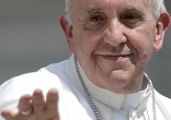 Pope Francis refuses to use bullet-proof glass on the popemobile during his Egyptian tour. Image of Pope Francis refuses to use bullet-proof glass on the popemobile during his Egyptian tour.