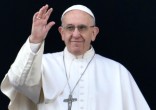 Pope Francis encourages us to find hope in embracing our crosses with love. Image of Pope Francis encourages us to find hope in embracing our crosses with love.