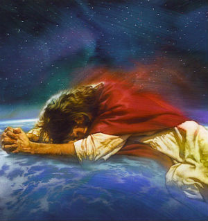 Jesus intercedes for us - every day, every moment Jesus intercedes for us - every day, every moment