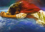 Jesus intercedes for us - every day, every moment Image of Jesus intercedes for us - every day, every moment