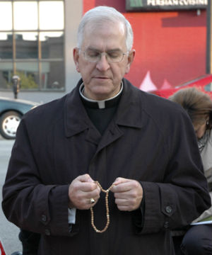 Archbishop Kurtz spoke out against Trump's new budget plan. Archbishop Kurtz spoke out against Trump's new budget plan.