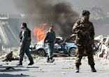 A massive terrorist attack in Kabul has killed at least 80 people and injured over 350 people. Image of A massive terrorist attack in Kabul has killed at least 80 people and injured over 350 people.