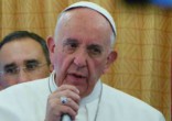 Pope Francis urged the U.S. and North Korea to be more diplomatic and less aggressive with each other (Ed Pentin). Image of Pope Francis urged the U.S. and North Korea to be more diplomatic and less aggressive with each other (Ed Pentin).