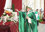 Days before Pope Francis' trip to Portugal for the 100th anniversary of the Fatima apparitions, he gave details about his plans. Image of Days before Pope Francis' trip to Portugal for the 100th anniversary of the Fatima apparitions, he gave details about his plans.