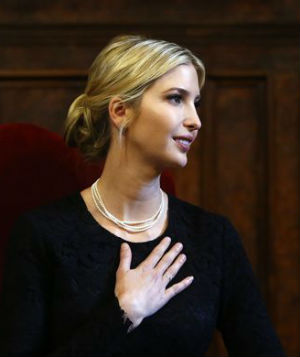 Ivanka Trump met with human trafficking victims to discuss what can be done to prevent this crime. Ivanka Trump met with human trafficking victims to discuss what can be done to prevent this crime.