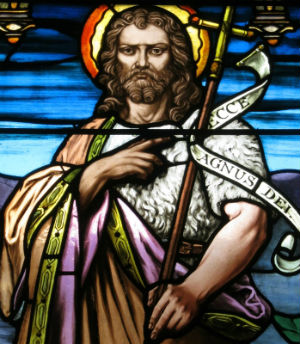 St. John the Baptist is one of the more favored bearded saints. St. John the Baptist is one of the more favored bearded saints.