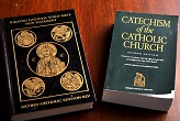 The Bible and the Catholic Catechism Image of The Bible and the Catholic Catechism