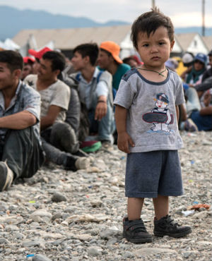 Every single day 28,300 brothers and sisters are forced to flee from their homes. Every single day 28,300 brothers and sisters are forced to flee from their homes.