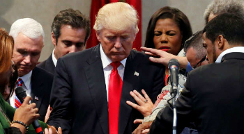 Trump may be preparing to defend religious freedom with a new rule. Trump may be preparing to defend religious freedom with a new rule.