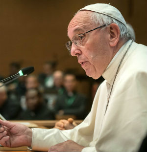 Pope Francis teaches in a 'Jesus-like' manner. Pope Francis teaches in a 'Jesus-like' manner.