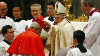 Pope Francis has created five new cardinals. Pope Francis has created five new cardinals.