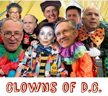Washington has become a circus because the right and left have become comfortable and agree on one thing: they should all stay in power. Washington has become a circus because the right and left have become comfortable and agree on one thing: they should all stay in power.