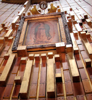 The explosion took place near the Basilica of Our Lady of Guadalupe. The explosion took place near the Basilica of Our Lady of Guadalupe.
