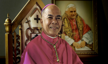 Archbishop Romulo Valles. Archbishop Romulo Valles.