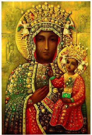Our Lady of Czestochowa is the Queen and Protector of Poland. Our Lady of Czestochowa is the Queen and Protector of Poland.