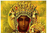 Our Lady of Czestochowa is the Queen and Protector of Poland. Image of Our Lady of Czestochowa is the Queen and Protector of Poland.