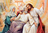 The Catholic faith is rooted in the belief that God made us to enjoy eternal life with him. Image of The Catholic faith is rooted in the belief that God made us to enjoy eternal life with him.
