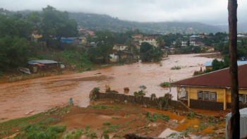 Flooding has caused a massive in Sierra Leone which has killed hundreds of people. Flooding has caused a massive in Sierra Leone which has killed hundreds of people.