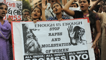 Thousands protested the infamous gang rape and murder of a woman and her companion in 2012. Thousands protested the infamous gang rape and murder of a woman and her companion in 2012.