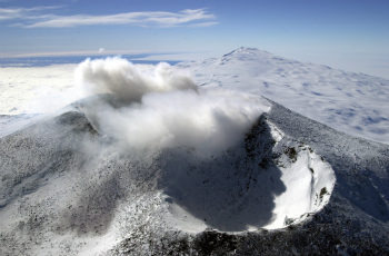 Volcanoes in Antarctica are not rare, but common, and could fuel global warming. Volcanoes in Antarctica are not rare, but common, and could fuel global warming.
