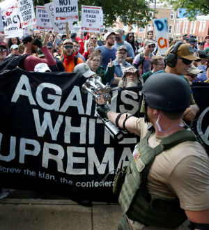 Violent protests in Virginia left at least one dead and dozens injured. Violent protests in Virginia left at least one dead and dozens injured.