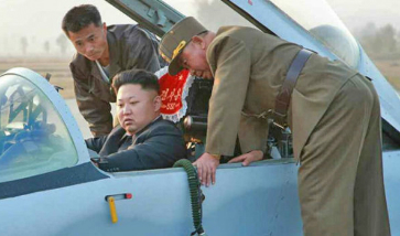 Kim Jong Un sits in the cockpit of a MiG 29 'Fulcrum' fighter. Kim Jong Un sits in the cockpit of a MiG 29 'Fulcrum' fighter.