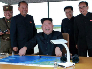 Kim Jong Un has pledged to detonate a hydrogen bomb over the pacific. Kim Jong Un has pledged to detonate a hydrogen bomb over the pacific.