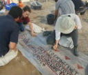 The inscription reveals the presence of Georgian Christians in Israel. Image of The inscription reveals the presence of Georgian Christians in Israel.