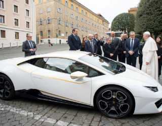 The car will be auctioned and the proceeds donated to help resettlement of Christians on the Nineveh Plain. The car will be auctioned and the proceeds donated to help resettlement of Christians on the Nineveh Plain.