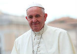Pope Francis remains a gigantic figure on a global scale. Image of Pope Francis remains a gigantic figure on a global scale.